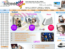 Tablet Screenshot of fotoimpresa.com